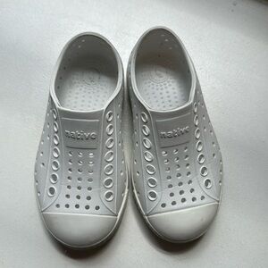 Native Jefferson Toddler Shoes White 8